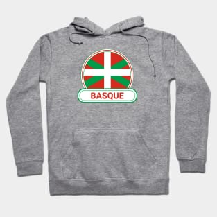 Basque Country Badge - Basque Flag Hoodie